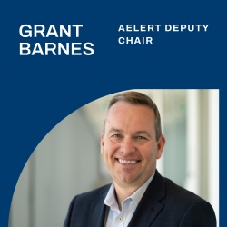 Grant Barnes announced as Deputy Chair of AELERT