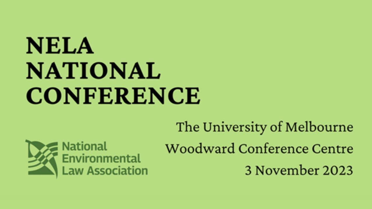 National Environmental Law Association (NELA) Conference 2023 AELERT